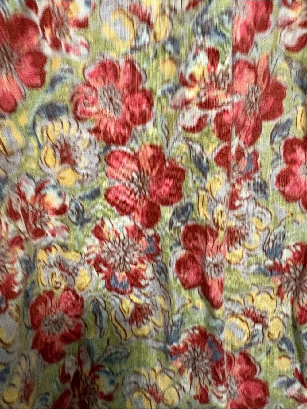 Flax Lithuania Linen Cottagecore Floral Maxi Skirt